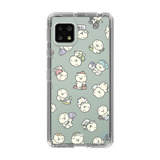 Slim Protection Case［ Mossari Mosao - Lots of Mosao - Clear ］