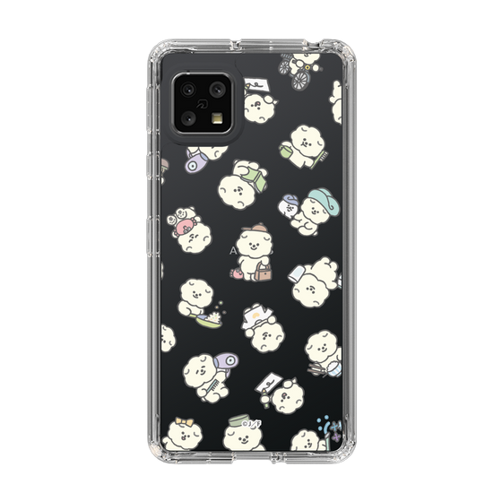 Slim Protection Case［ Mossari Mosao - Lots of Mosao - Clear ］