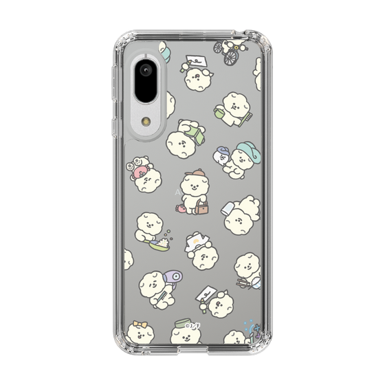 Slim Protection Case［ Mossari Mosao - Lots of Mosao - Clear ］