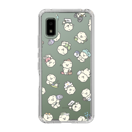 Slim Protection Case［ Mossari Mosao - Lots of Mosao - Clear ］