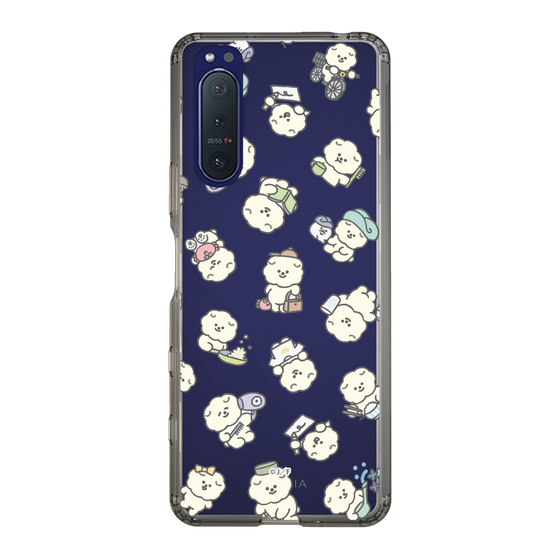 Slim Protection Case［ Mossari Mosao - Lots of Mosao - Clear ］