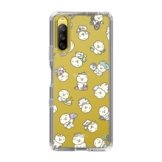 Slim Protection Case［ Mossari Mosao - Lots of Mosao - Clear ］