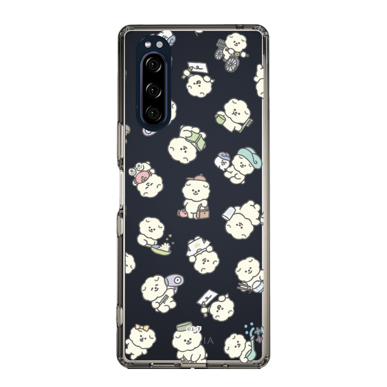 Slim Protection Case［ Mossari Mosao - Lots of Mosao - Clear ］