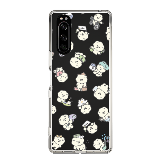 Slim Protection Case［ Mossari Mosao - Lots of Mosao - Clear ］