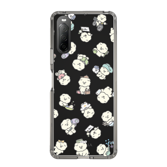 Slim Protection Case［ Mossari Mosao - Lots of Mosao - Clear ］