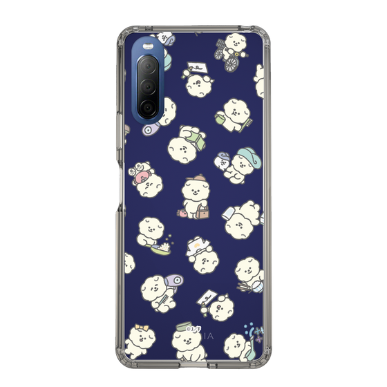 Slim Protection Case［ Mossari Mosao - Lots of Mosao - Clear ］