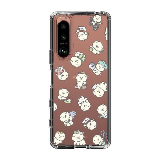Slim Protection Case［ Mossari Mosao - Lots of Mosao - Clear ］