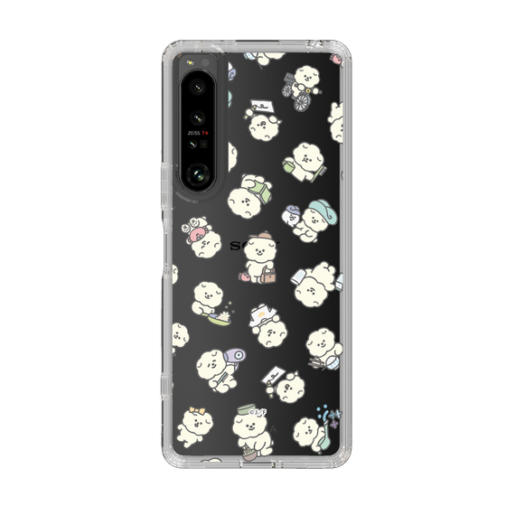 Slim Protection Case［ Mossari Mosao - Lots of Mosao - Clear ］