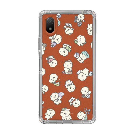 Slim Protection Case［ Mossari Mosao - Lots of Mosao - Clear ］