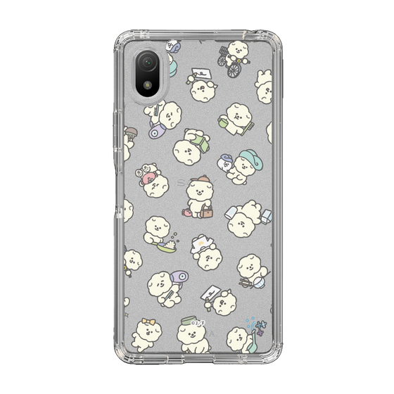 Slim Protection Case［ Mossari Mosao - Lots of Mosao - Clear ］