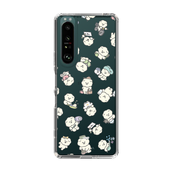 Slim Protection Case［ Mossari Mosao - Lots of Mosao - Clear ］
