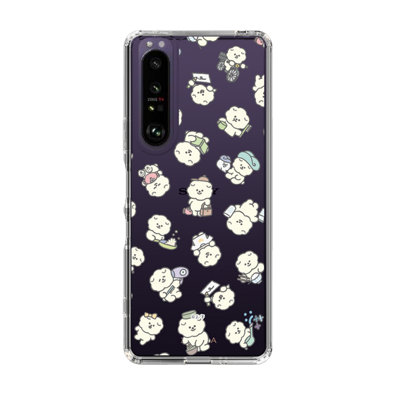 Slim Protection Case［ Mossari Mosao - Lots of Mosao - Clear ］