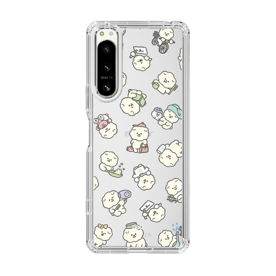 Slim Protection Case［ Mossari Mosao - Lots of Mosao - Clear ］