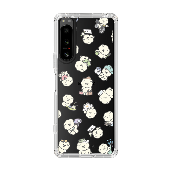 Slim Protection Case［ Mossari Mosao - Lots of Mosao - Clear ］
