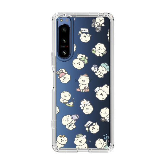Slim Protection Case［ Mossari Mosao - Lots of Mosao - Clear ］