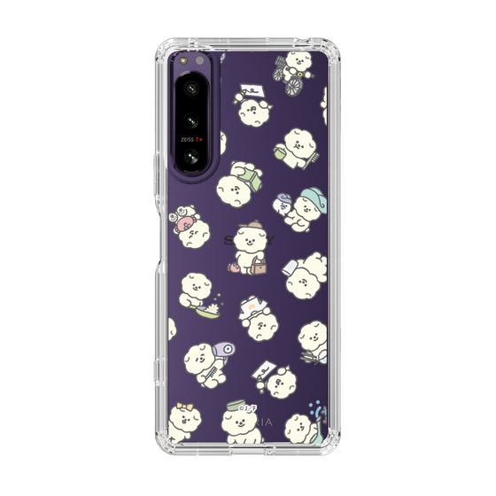 Slim Protection Case［ Mossari Mosao - Lots of Mosao - Clear ］