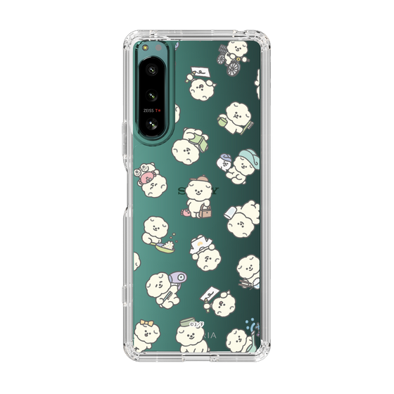 Slim Protection Case［ Mossari Mosao - Lots of Mosao - Clear ］