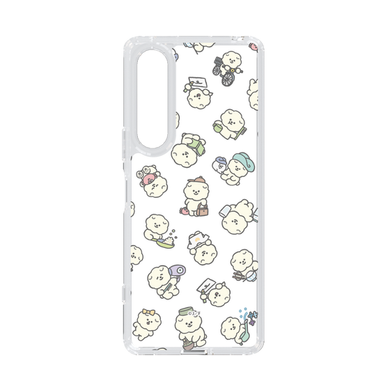 Slim Protection Case［ Mossari Mosao - Lots of Mosao - Clear ］