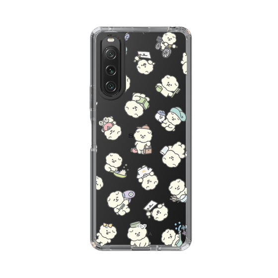 Slim Protection Case［ Mossari Mosao - Lots of Mosao - Clear ］