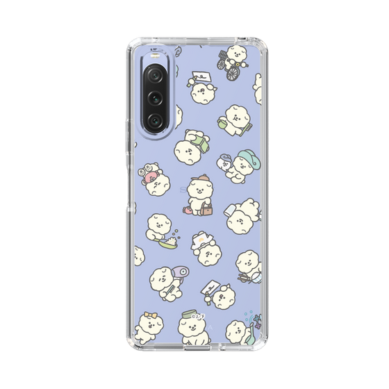 Slim Protection Case［ Mossari Mosao - Lots of Mosao - Clear ］