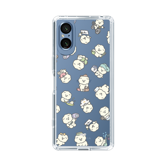 Slim Protection Case［ Mossari Mosao - Lots of Mosao - Clear ］