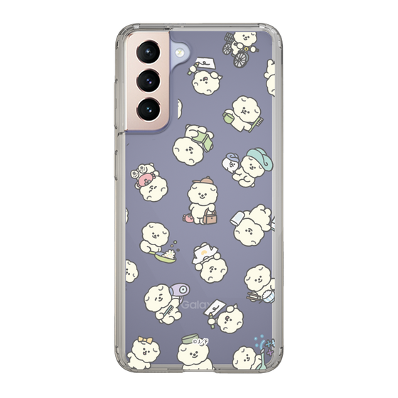 Slim Protection Case［ Mossari Mosao - Lots of Mosao - Clear ］