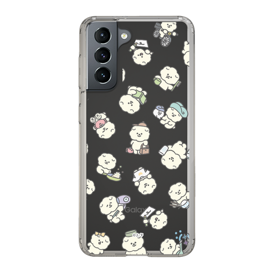 Slim Protection Case［ Mossari Mosao - Lots of Mosao - Clear ］
