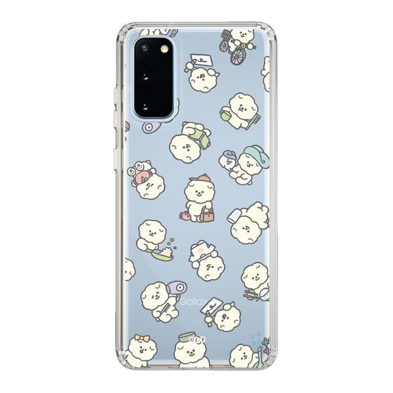 Slim Protection Case［ Mossari Mosao - Lots of Mosao - Clear ］