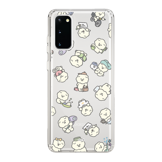 Slim Protection Case［ Mossari Mosao - Lots of Mosao - Clear ］