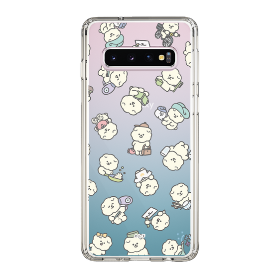 Slim Protection Case［ Mossari Mosao - Lots of Mosao - Clear ］