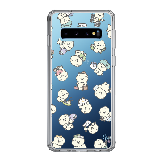 Slim Protection Case［ Mossari Mosao - Lots of Mosao - Clear ］