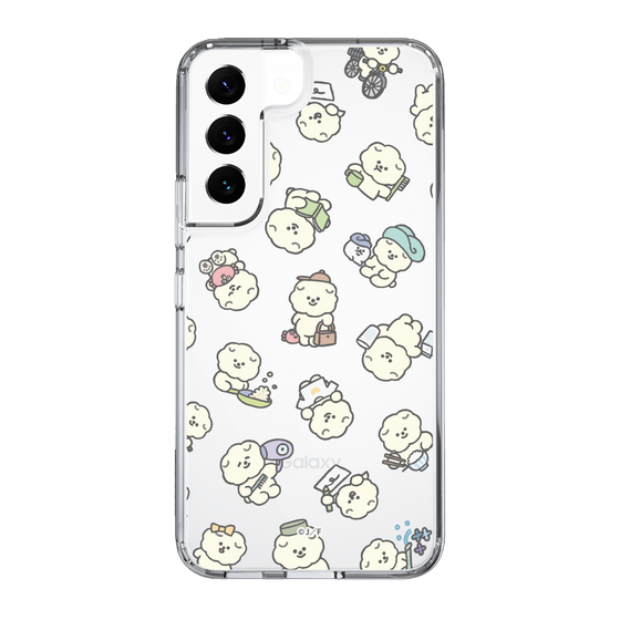 Slim Protection Case［ Mossari Mosao - Lots of Mosao - Clear ］