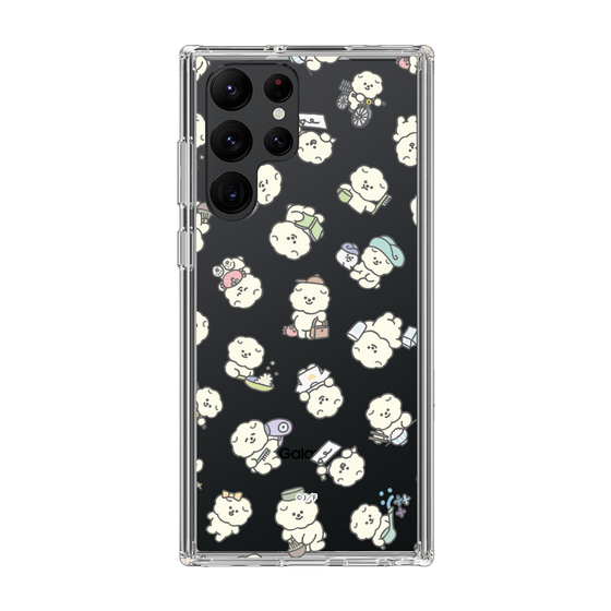 Slim Protection Case［ Mossari Mosao - Lots of Mosao - Clear ］