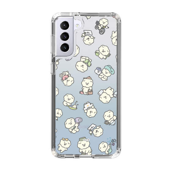 Slim Protection Case［ Mossari Mosao - Lots of Mosao - Clear ］
