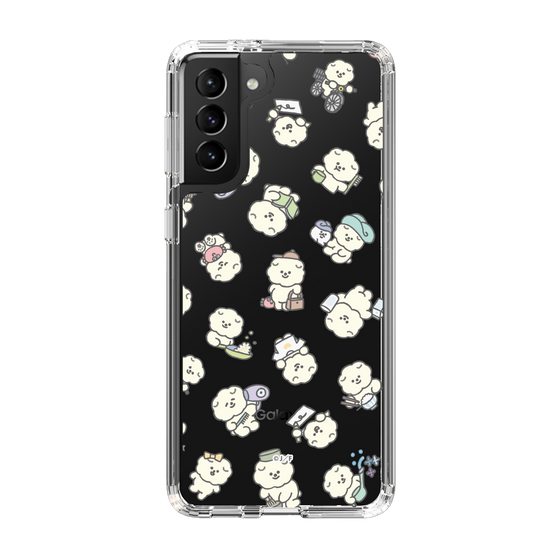 Slim Protection Case［ Mossari Mosao - Lots of Mosao - Clear ］
