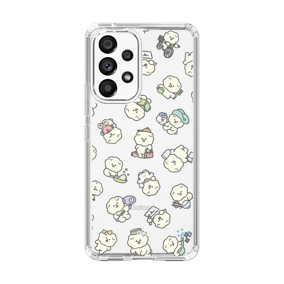 Slim Protection Case［ Mossari Mosao - Lots of Mosao - Clear ］