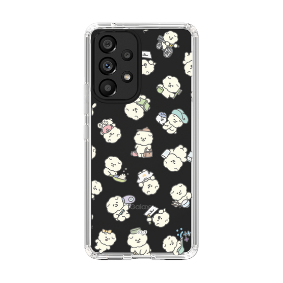 Slim Protection Case［ Mossari Mosao - Lots of Mosao - Clear ］