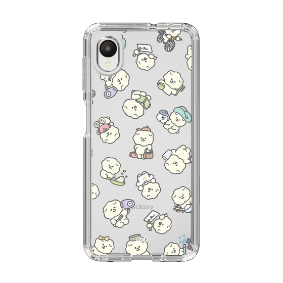 Slim Protection Case［ Mossari Mosao - Lots of Mosao - Clear ］
