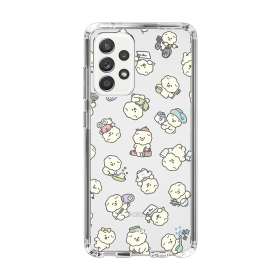 Slim Protection Case［ Mossari Mosao - Lots of Mosao - Clear ］