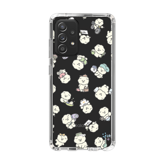 Slim Protection Case［ Mossari Mosao - Lots of Mosao - Clear ］