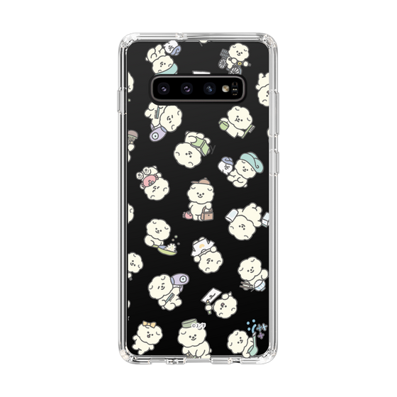 Slim Protection Case［ Mossari Mosao - Lots of Mosao - Clear ］