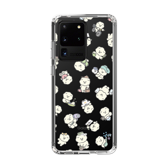 Slim Protection Case［ Mossari Mosao - Lots of Mosao - Clear ］