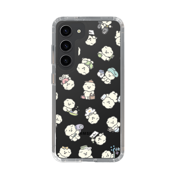 Slim Protection Case［ Mossari Mosao - Lots of Mosao - Clear ］