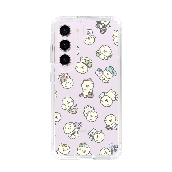 Slim Protection Case［ Mossari Mosao - Lots of Mosao - Clear ］