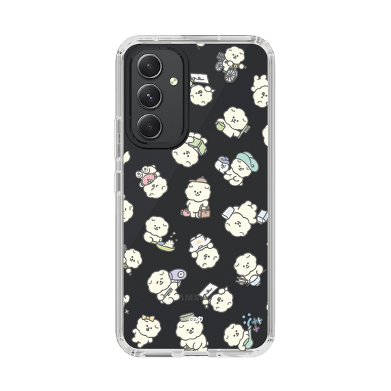Slim Protection Case［ Mossari Mosao - Lots of Mosao - Clear ］