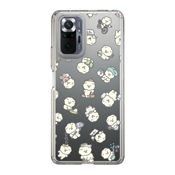 Slim Protection Case［ Mossari Mosao - Lots of Mosao - Clear ］