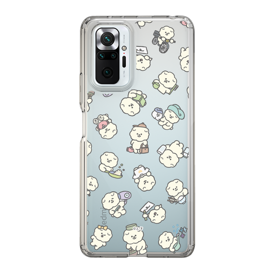 Slim Protection Case［ Mossari Mosao - Lots of Mosao - Clear ］