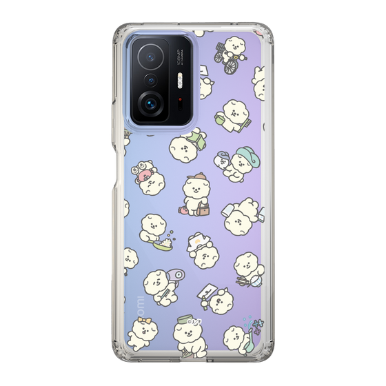 Slim Protection Case［ Mossari Mosao - Lots of Mosao - Clear ］