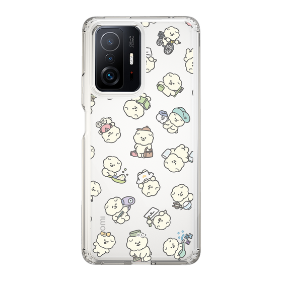Slim Protection Case［ Mossari Mosao - Lots of Mosao - Clear ］