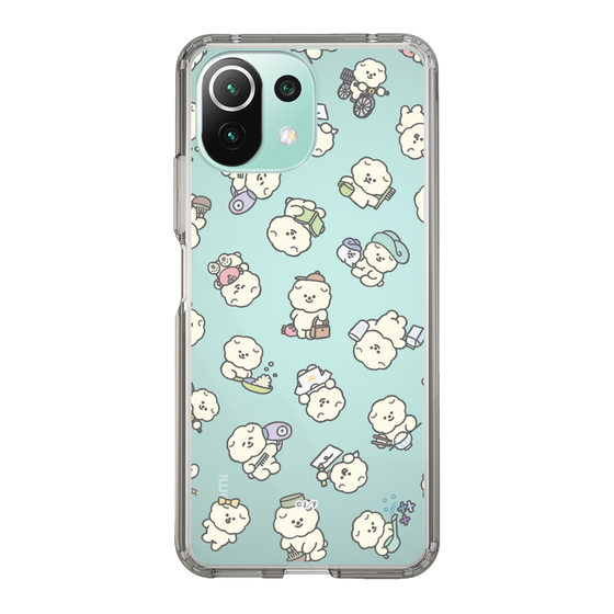 Slim Protection Case［ Mossari Mosao - Lots of Mosao - Clear ］